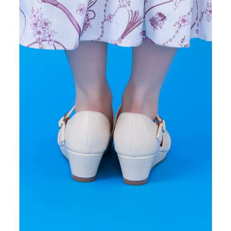 カットワークアシメサンダル | axes femme | 詳細画像3 