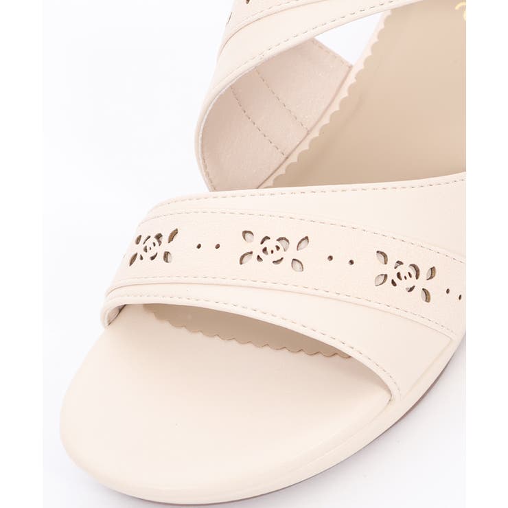 カットワークアシメサンダル | axes femme | 詳細画像6 
