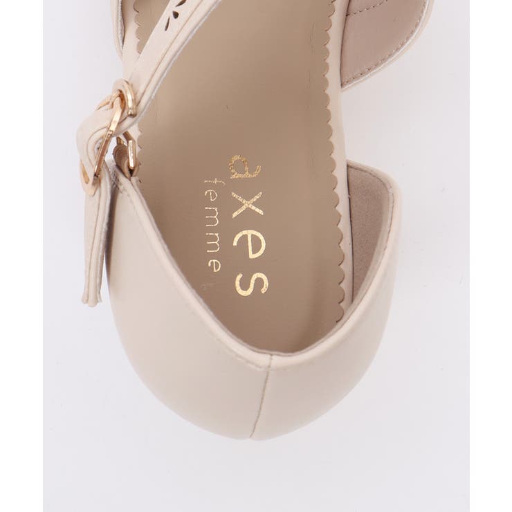 カットワークアシメサンダル | axes femme | 詳細画像9 