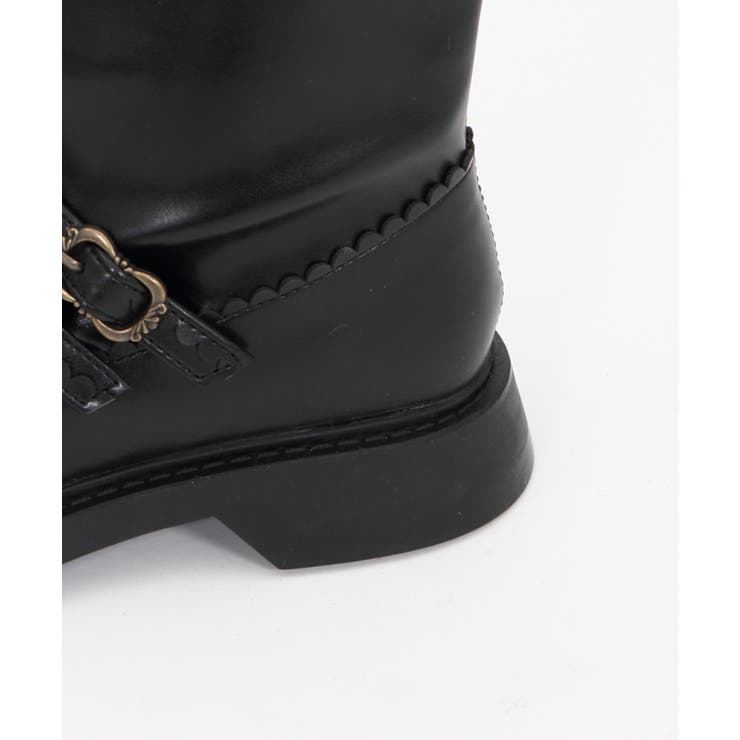 ストレッチエンジニアブーツ[品番：IGAW0001052]｜axes femme