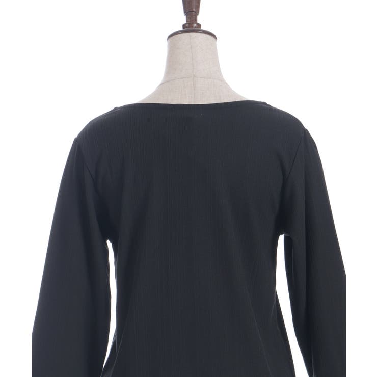 カラー刺繍チュールレースプルオーバー | axes femme | 詳細画像31 