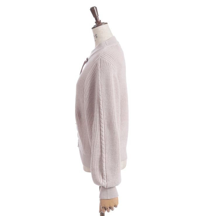 リボン×ケーブルニットＰＯ | axes femme | 詳細画像18 