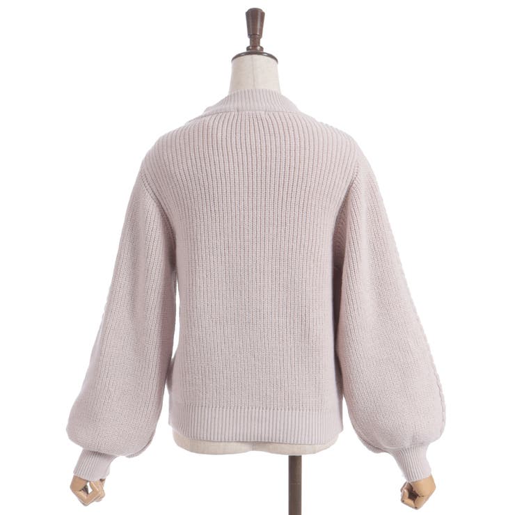 リボン×ケーブルニットＰＯ | axes femme | 詳細画像19 