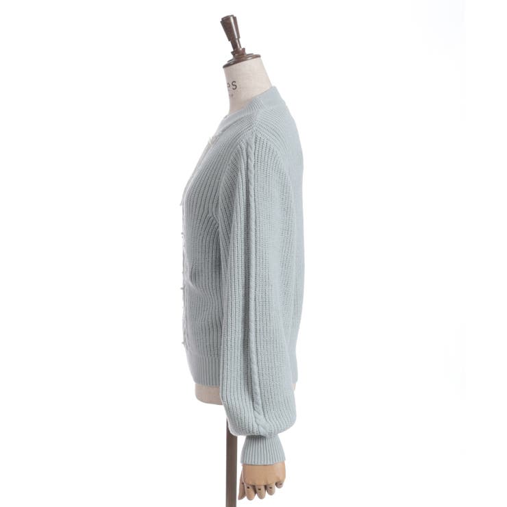 リボン×ケーブルニットＰＯ | axes femme | 詳細画像24 