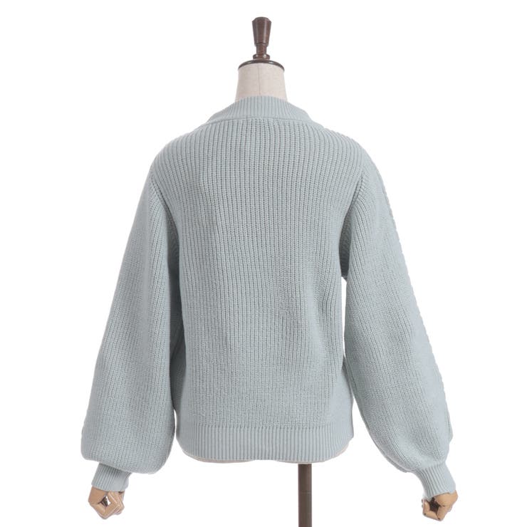 リボン×ケーブルニットＰＯ | axes femme | 詳細画像25 