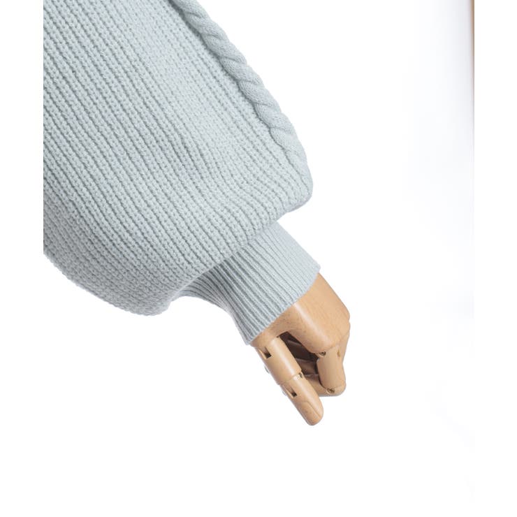 リボン×ケーブルニットＰＯ | axes femme | 詳細画像29 