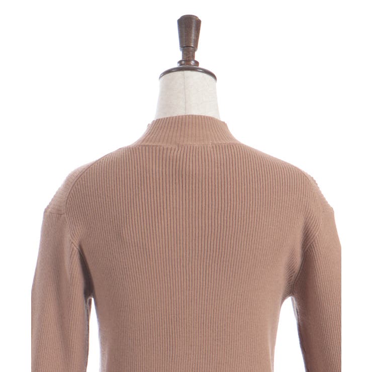 バイカラーニットプルオーバー | axes femme | 詳細画像10 