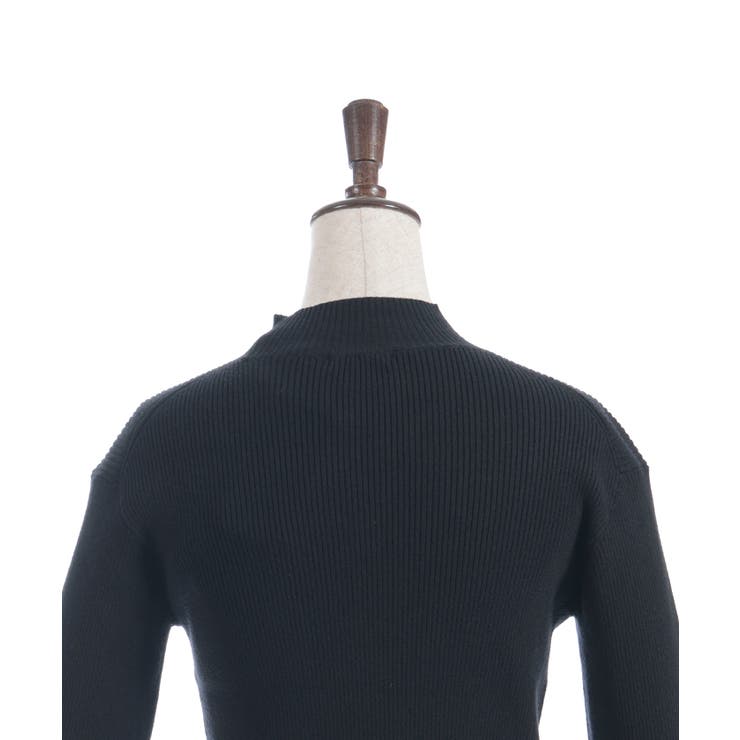 バイカラーニットプルオーバー | axes femme | 詳細画像26 