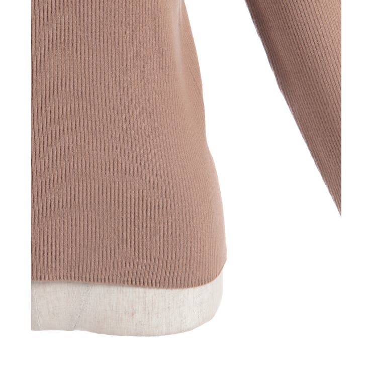 バイカラーニットプルオーバー | axes femme | 詳細画像9 