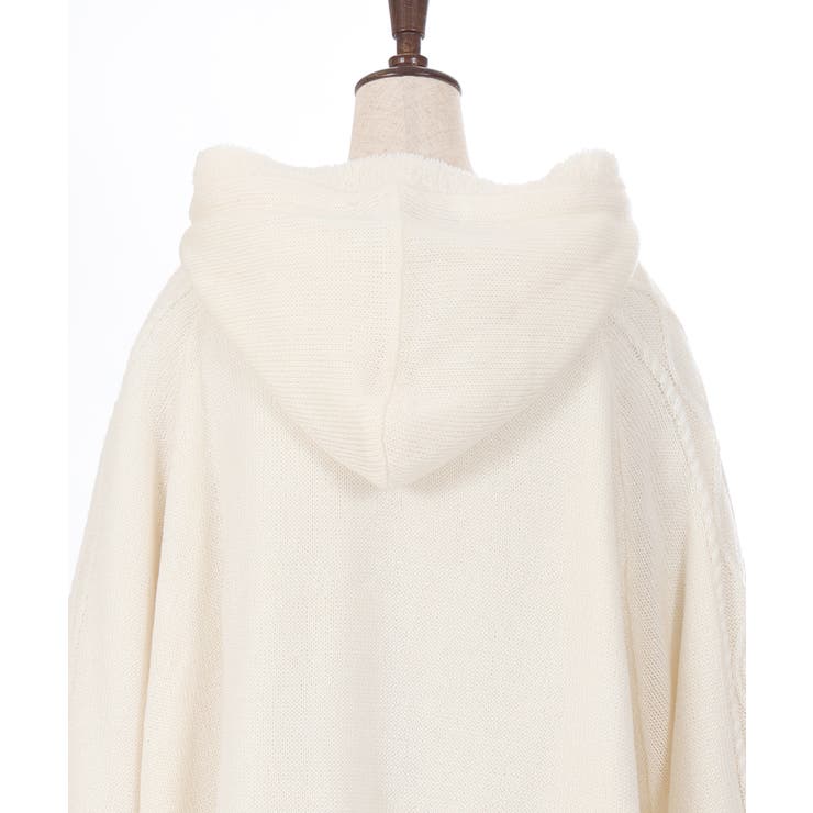 axes ホワイト ポンチョ・ケープコート 2025年最新】axes femme カラー：ホワイト系 ポンチョ・ケープ