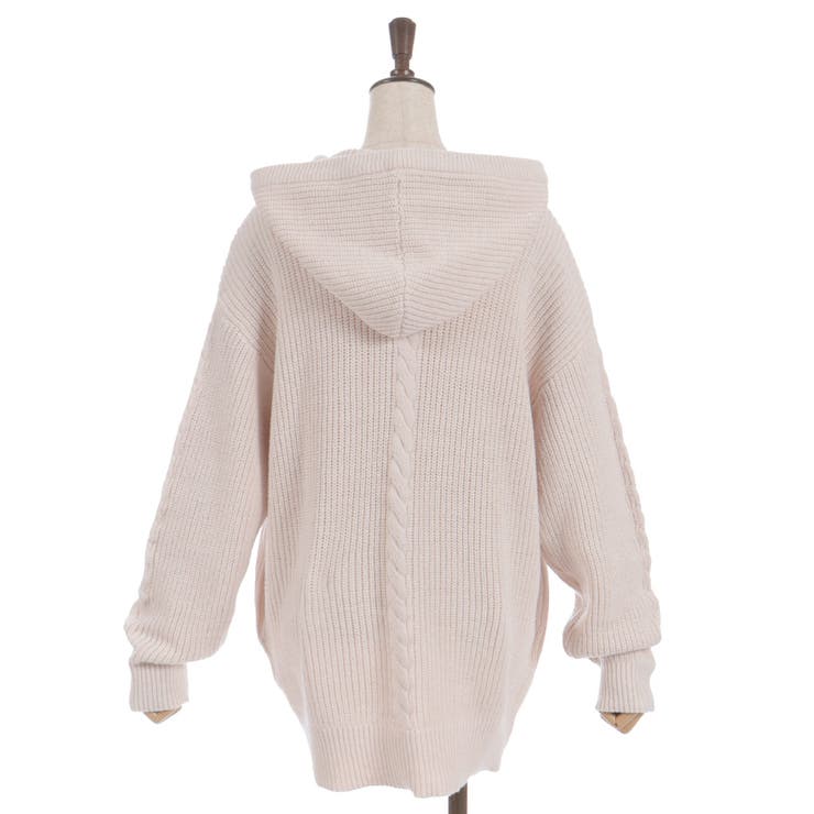 はしごレースニットパーカー | axes femme | 詳細画像26 