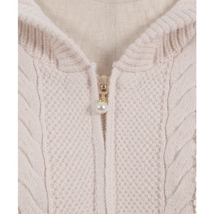 はしごレースニットパーカー | axes femme | 詳細画像27 