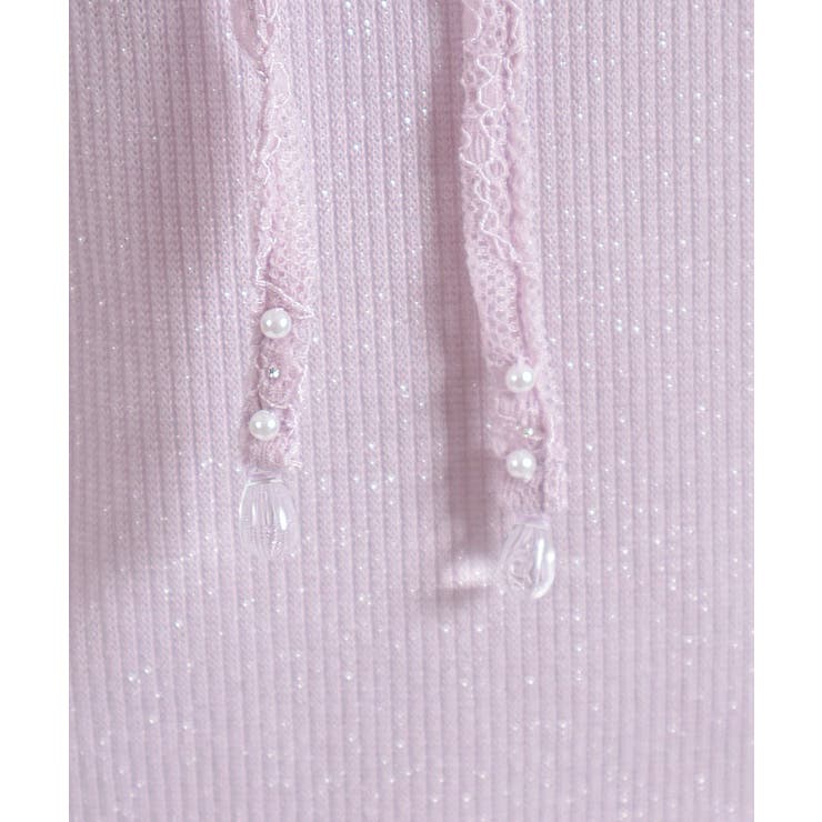 ストラップラメリブタンク[品番：IGAW0006687]｜axes femme