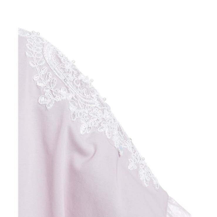 接触冷感モチーフレースプルオーバー | axes femme | 詳細画像26 