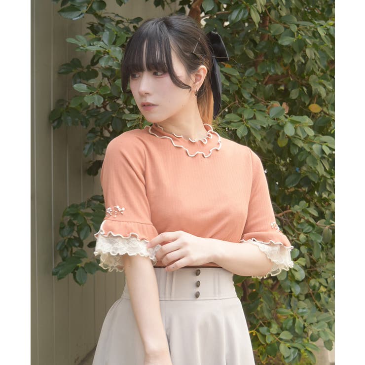 接触冷感チュールメロープルオーバー | axes femme | 詳細画像13 