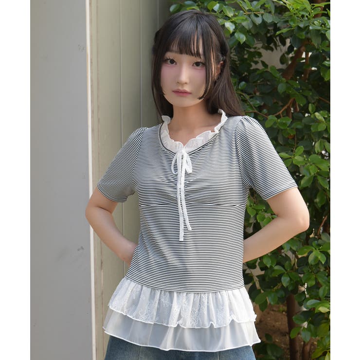 アソートフリルトップス | axes femme | 詳細画像6 