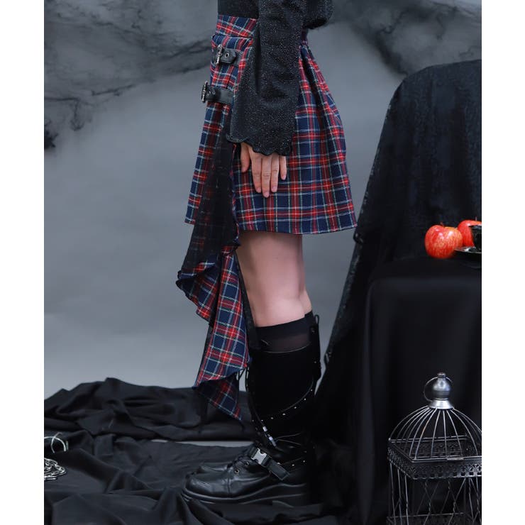 サイドフリルミニスカート | axes femme | 詳細画像2 