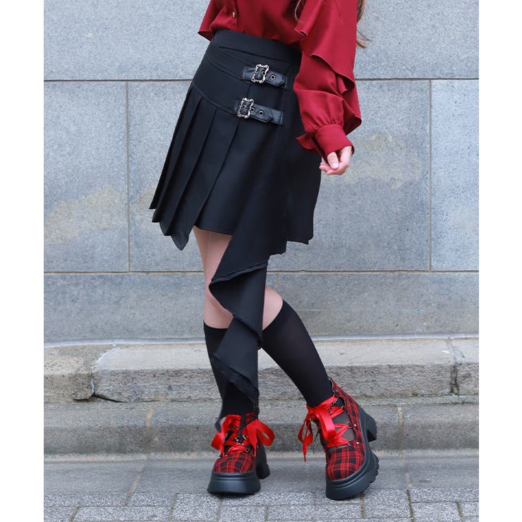 サイドフリルミニスカート | axes femme | 詳細画像7 