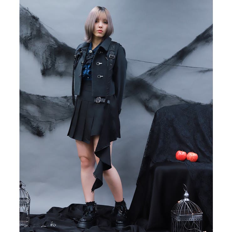 サイドフリルミニスカート | axes femme | 詳細画像9 