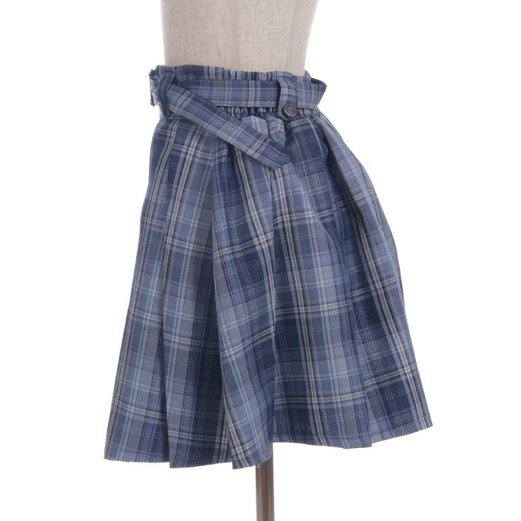 ベルト付プリーツミニスカート | axes femme | 詳細画像11 