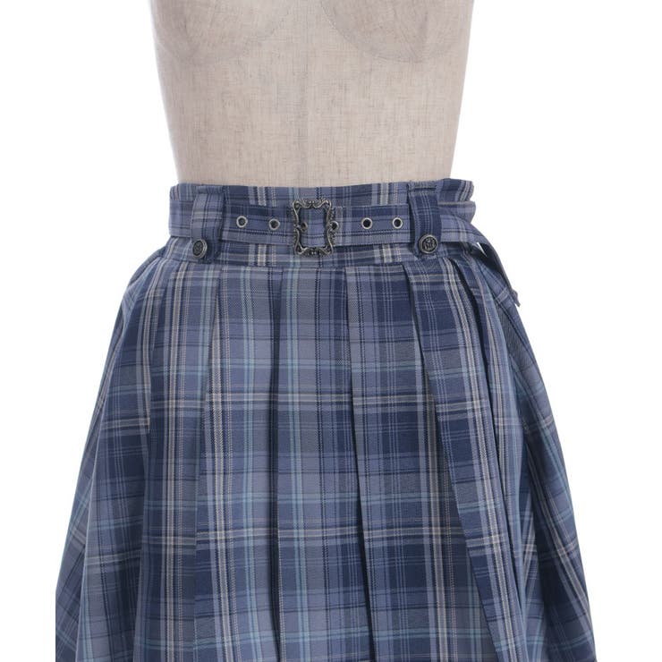 ベルト付プリーツミニスカート | axes femme | 詳細画像15 