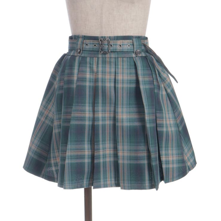 ベルト付プリーツミニスカート | axes femme | 詳細画像17 