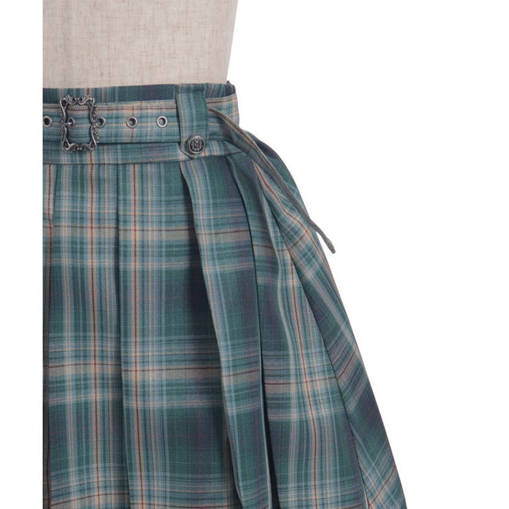 ベルト付プリーツミニスカート | axes femme | 詳細画像20 