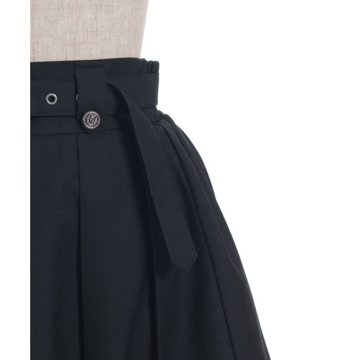 ベルト付プリーツミニスカート | axes femme | 詳細画像28 
