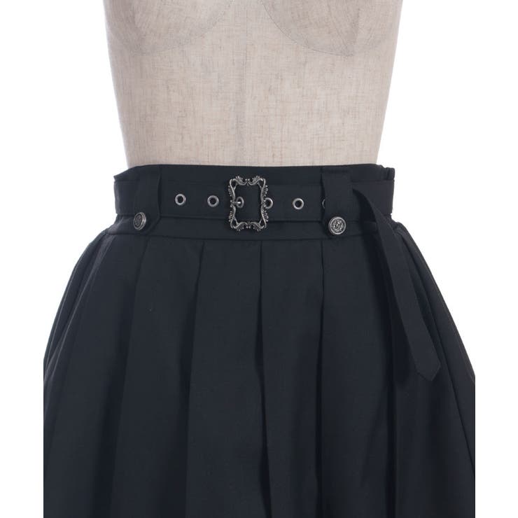 ベルト付プリーツミニスカート | axes femme | 詳細画像30 