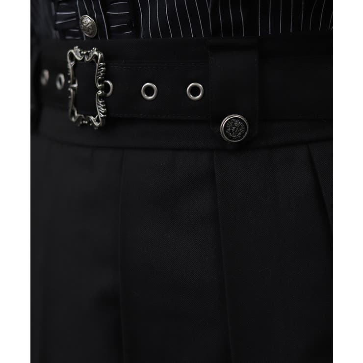 ベルト付プリーツミニスカート | axes femme | 詳細画像7 