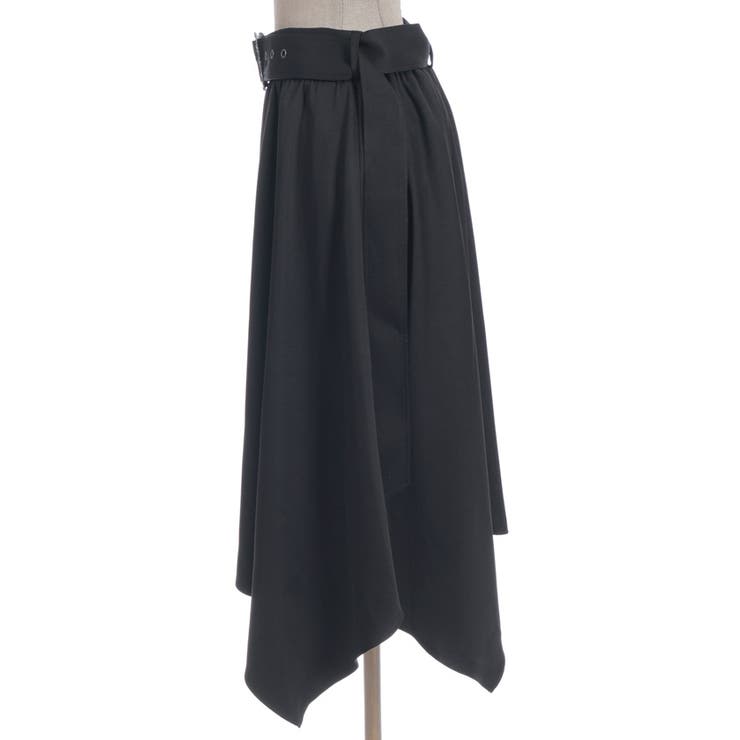 ベルト付チェックイレヘムスカート | axes femme | 詳細画像22 