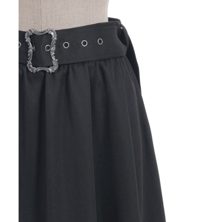 ベルト付チェックイレヘムスカート | axes femme | 詳細画像24 