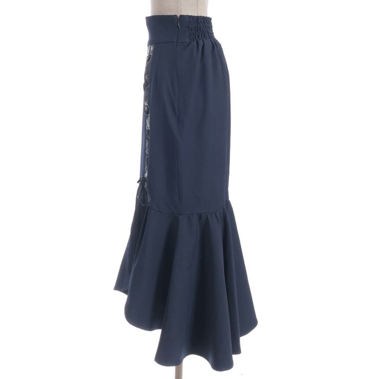 レースアップマーメイドスカート | axes femme | 詳細画像10 