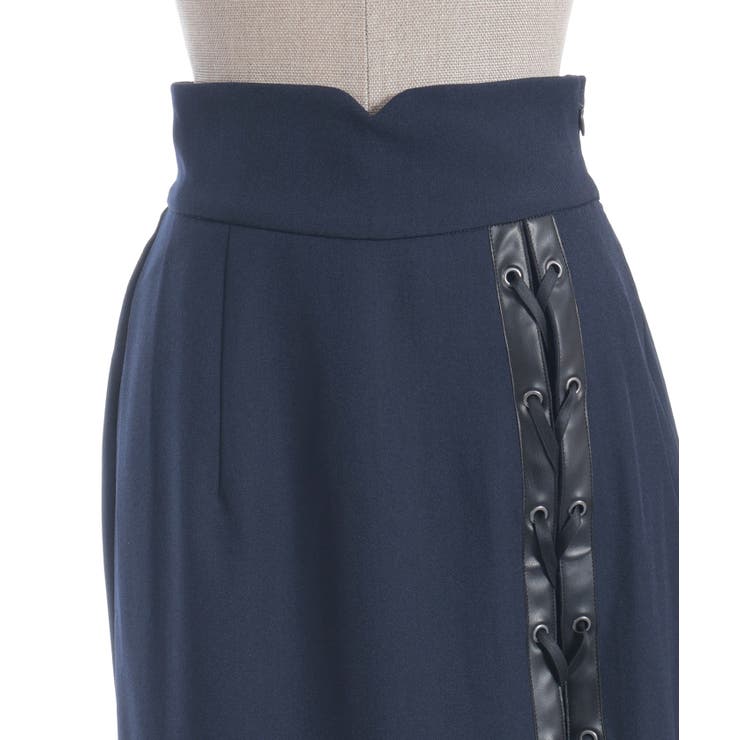 レースアップマーメイドスカート | axes femme | 詳細画像14 