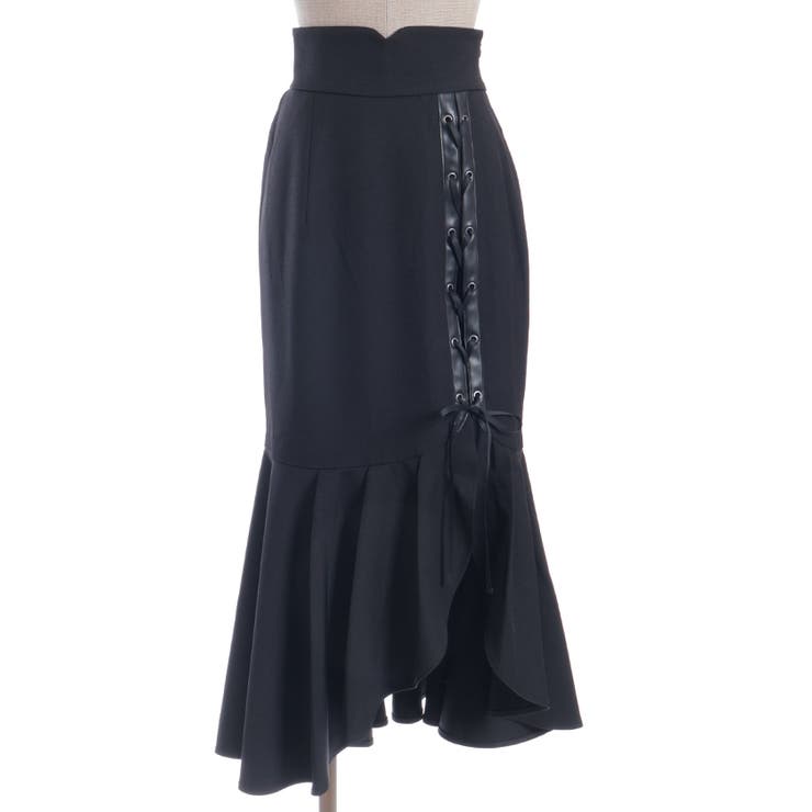 レースアップマーメイドスカート | axes femme | 詳細画像24 