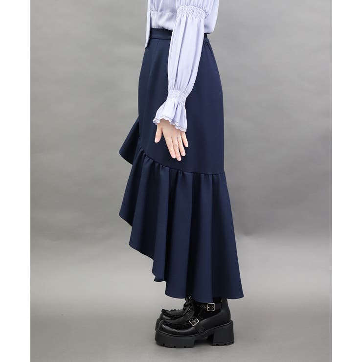 ベルトドロストマーメイドスカート | axes femme | 詳細画像2 