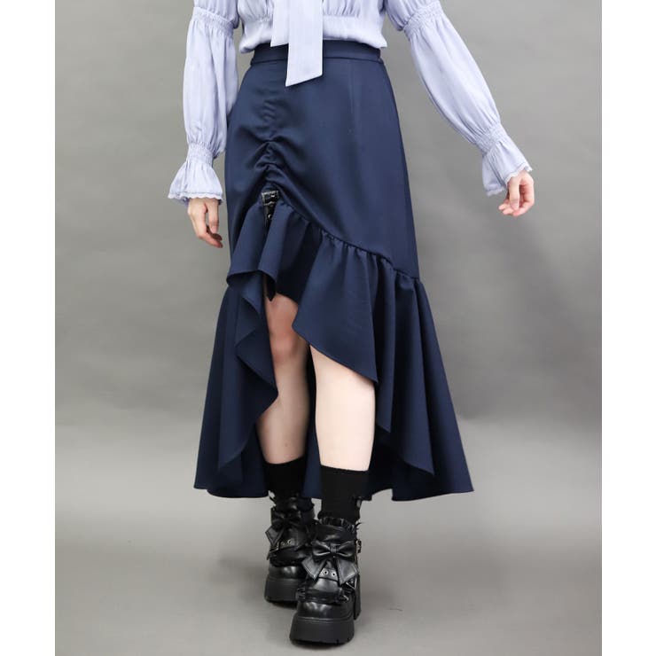 ベルトドロストマーメイドスカート | axes femme | 詳細画像4 