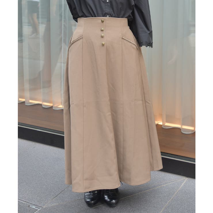 モカ | 連ボタンフレアスカート | axes femme