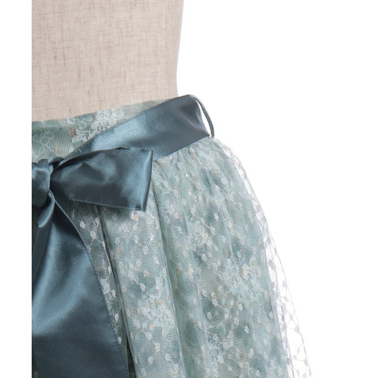 花レース×ラメチュールスカート | axes femme | 詳細画像11 