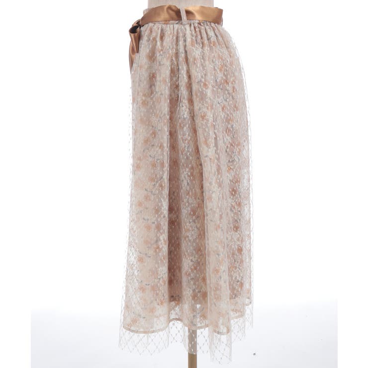 花レース×ラメチュールスカート | axes femme | 詳細画像18 