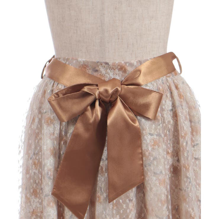 花レース×ラメチュールスカート | axes femme | 詳細画像22 