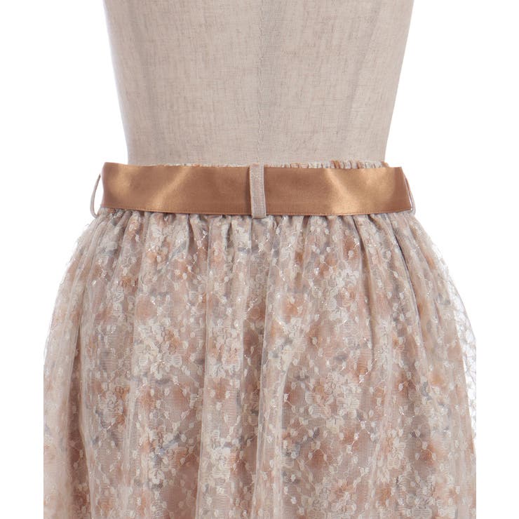 花レース×ラメチュールスカート | axes femme | 詳細画像24 