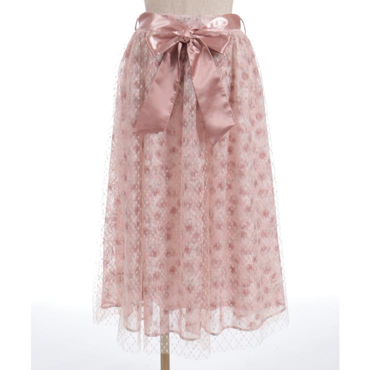 花レース×ラメチュールスカート | axes femme | 詳細画像25 