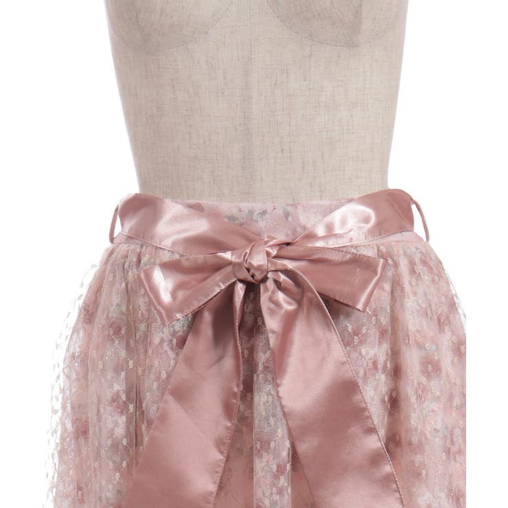 花レース×ラメチュールスカート | axes femme | 詳細画像30 