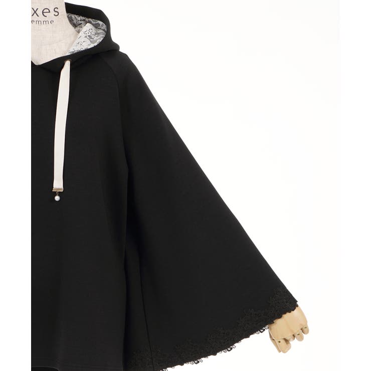 ダンボールニットポンチョ[品番：IGAW0000347]｜axes femme
