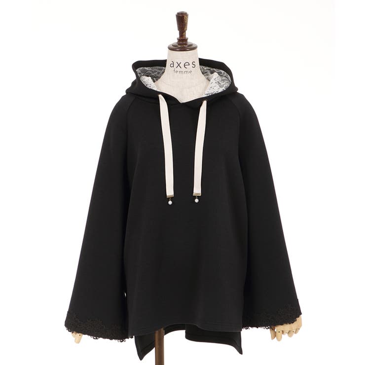 ダンボールニットポンチョ[品番：IGAW0000347]｜axes femme