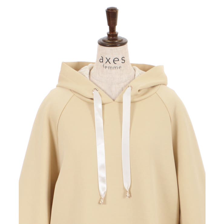 ダンボールニットポンチョ[品番：IGAW0001434]｜axes femme