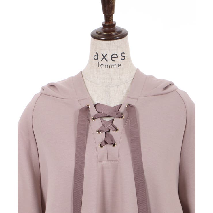 ダンボールニットポンチョ[品番：IGAW0003316]｜axes femme