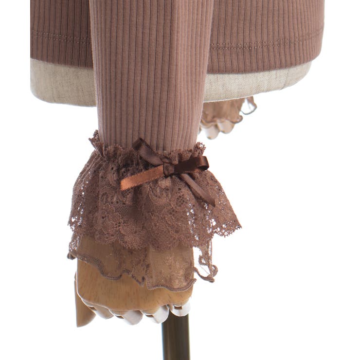 リボン付スクエアネックプルオーバー | axes femme | 詳細画像23 