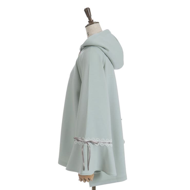 花粉ガードポンチョ風プルオーバー | axes femme | 詳細画像11 